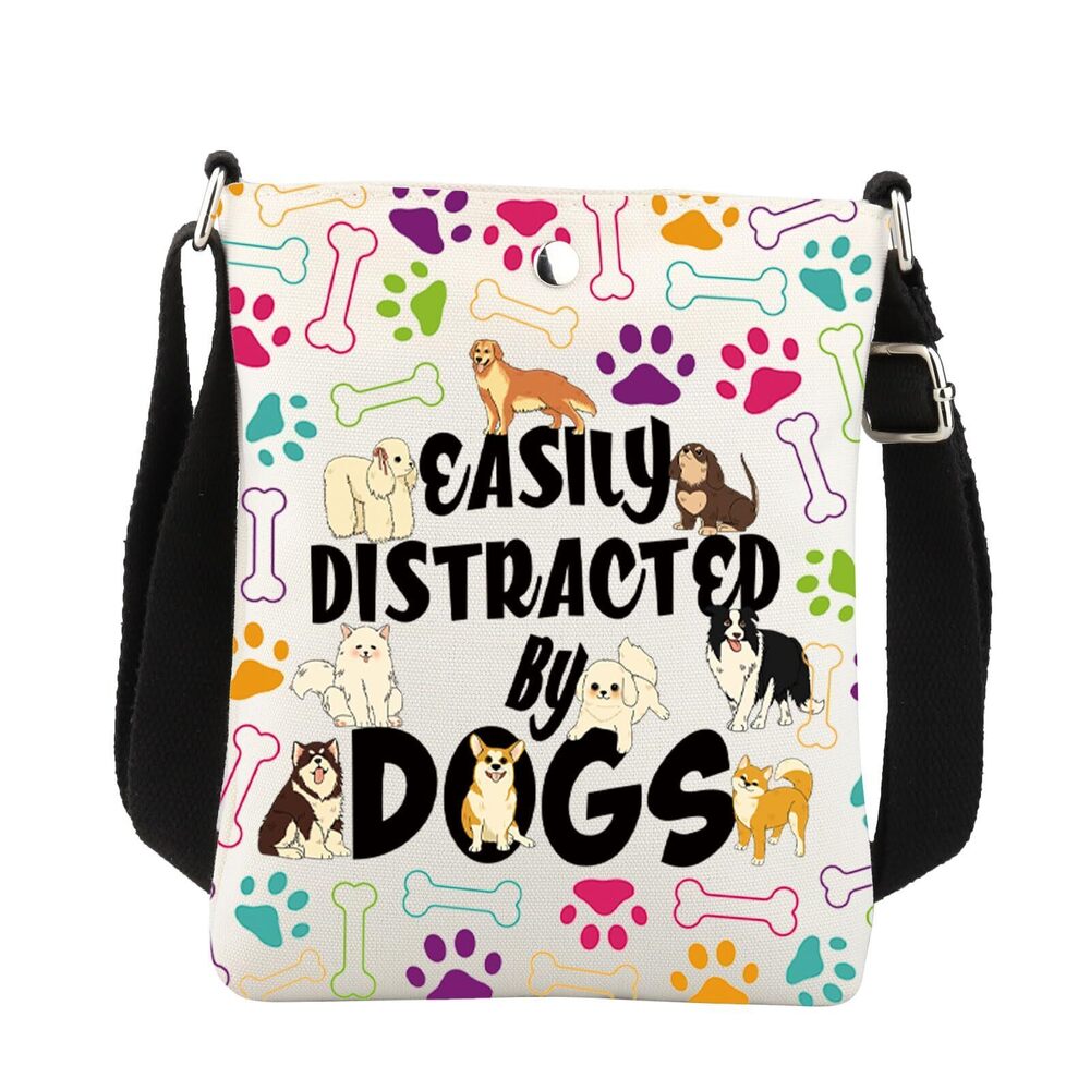 4867 Dog Crossbody Bag Dog Gifts Dog Lover Gifts Dog Paw Gifts Dog Owner